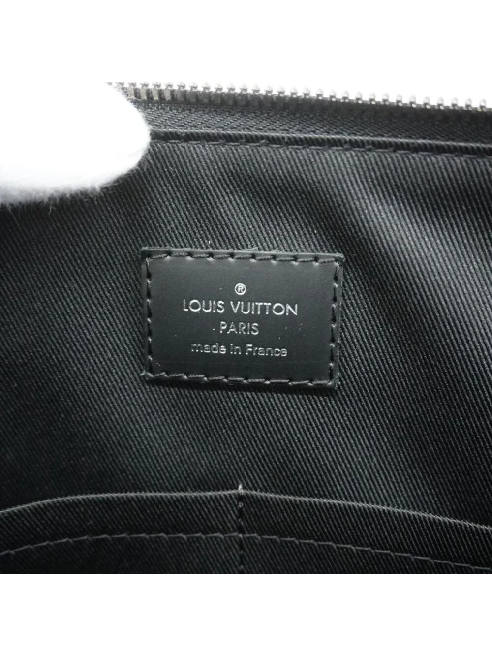 Louis Vuitton Business Bag Monogram Eclipse Explorer Black